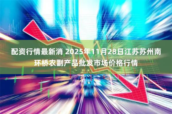 配资行情最新消 2025年11月28日江苏苏州南环桥农副产品批发市场价格行情